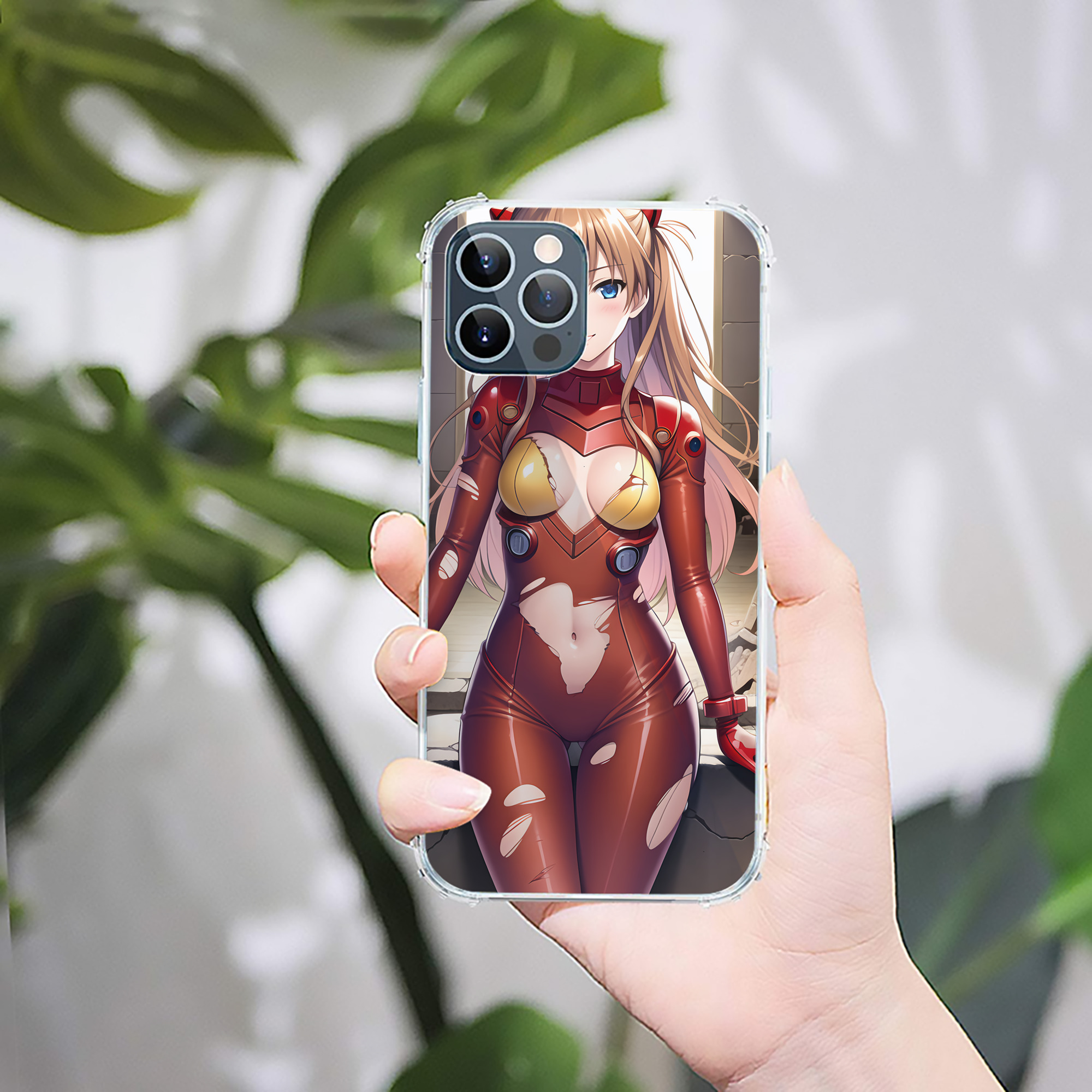 （画像用） EVA 新世紀エヴァンゲリオン 【iPhone 12シリーズ対応】透明スマホケース（クリアソフトケース）